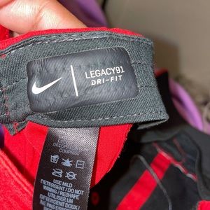 nike red hat